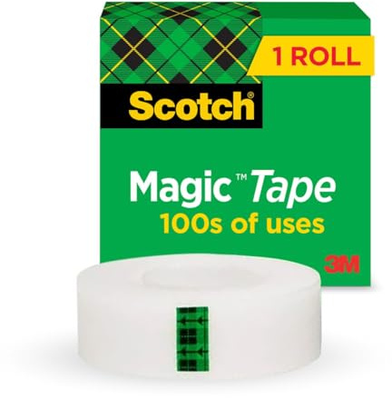 3 m Scotch Magic 810 19 Mm x 33 M Transparent Schreibwaren und Klebeband für Büro
