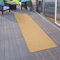 Paco Home Outdoor Teppich Balkon Terrasse Pastellfarben Flachgewebe Gartenteppich Modern, Grösse:120x160 cm, Farbe:Gelb