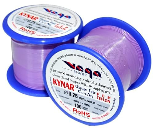 KYNAR - Filo avvolgente, 100 m, colore: Viola