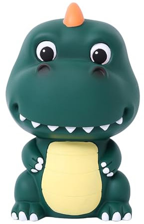 Zasjon Dinosaurier Spardose fur Kinder, Groß Sparschwein Kinder Sturzprävention Cartoon Dinos Spardose für Mädchen Jungen Spardosen PVC-Material Piggy Bank für Geschenk, Spielzeug, Dekoration