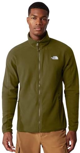The North Face - Resolve Fleecejacke Herren Mit Durchgehendem Reißverschluss - Forest Olive, L