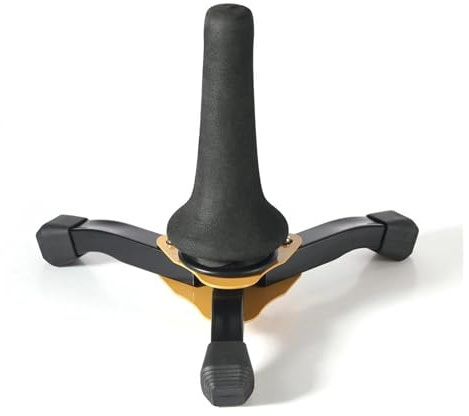 Accessori per sassofono Supporto Per Treppiede Supporto Per Tromba Per Sassofono Accessori Per Strumenti Musicali Supporto Per Strumenti A Fiato (Color : Yellow)