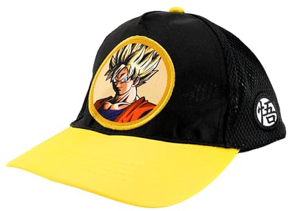 Dragon Ball Z Baseball Kappe, Super Saiyajin Baseballmütze im Klassischen Design, Sommer Hut für Teenager, Geschenk für Jungen und Jugendliche
