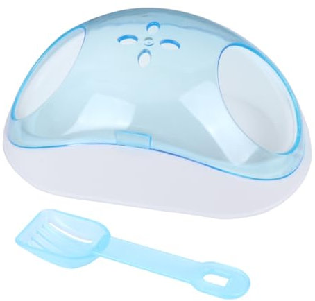 ORFOFE Haustier-Badeanzug Für Chinchilla-Hamster Sandbadezimmerschaufel Halber Eingang Zur Beobachtung