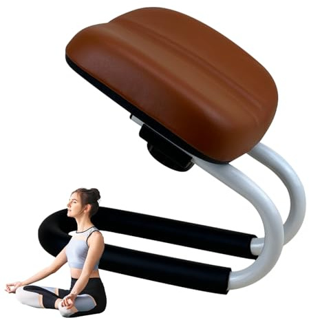 Siège de méditation – Chaise de sol réglable, support de jambes croisées, tabouret de méditation | Coussin zen léger avec cadre pliable et rembourrage doux, idéal pour la relaxation et les exercices