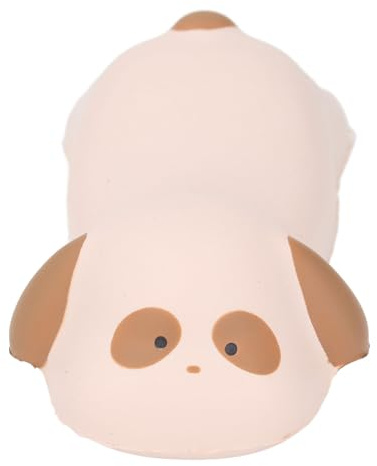 YDuupxe Mus Handledsstödsdyna PU Memory Foam Ergonomiskt Handledsstöd Söt Djurdesign Kompakt Handkudde för Kontorsarbetare Studenter Spelare Skrivbord Bärbar Datoranvändning (Hund med lång öron)