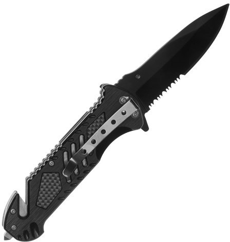 May Outdoor Survival Taschenmesser - Klapp-Messer - Edelstahl