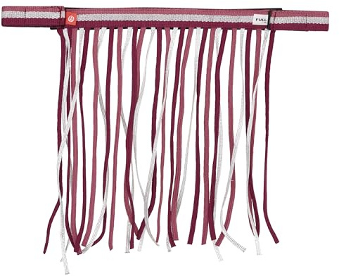 Imperial Riding Flugfransar IRH, nylonflugfransar med kardborreband, rosa bordeaux, ponny