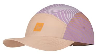 BUFF®| Kappe 5 Panel Go Junge Mädchen Flexibel, UPF50, Verstellbar, Nachhaltig, Leicht, Laufen, Recycelte Materialien, Komfortabel, Einheitsgröße, Rosa