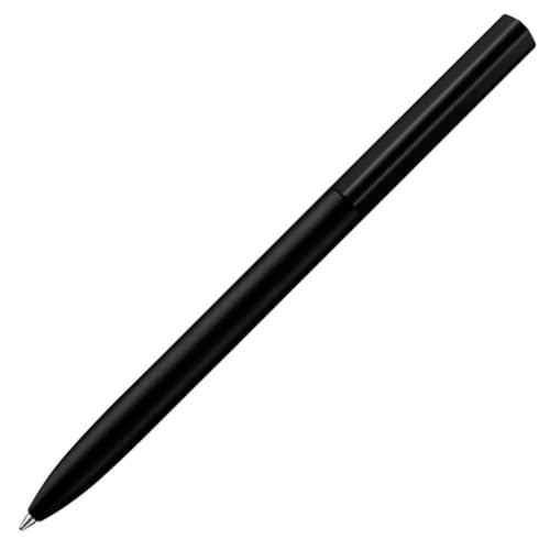 Pelikan Penna a Sfera INEO per Scuola e Ufficio, Design Minimalista, in Alluminio, Ricaricabile, in Astuccio Regalo di Metallo Sagomato, Sostenibile, Fusto Black Matt