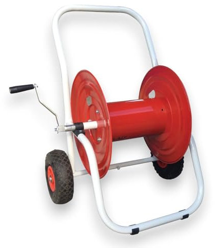 Briconess.com Carrello avvolgitubo da Giardino Pesante in Acciaio zincato G43