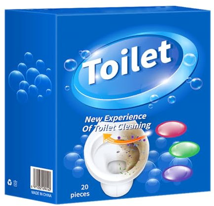 Pastillas Limpiadoras de Inodoros,Pastillas Cisterna WC,Tabs Limpieza de WC,Pastillas para Limpiar Baños,Pastillas de Limpieza de WC,Pastillas Efervescentes para Limpieza de Inodoros