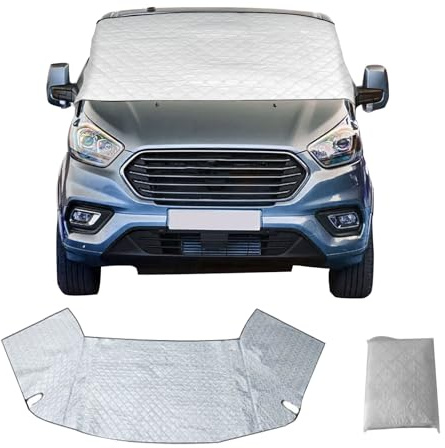 Cubierta de Parabrisas para VW Transporter T6, Cubierta térmica para Parabrisas Delantero, Cubierta de Nieve, Impermeable, a Prueba de Polvo, protección Solar UV, Nieve, Hielo, heladas