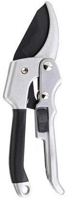 DDNGEJ Ciseaux de Jardin à cliquet de 20 cm, sécateur à Main, Enclume, Cisaillement de Branches, élagage, Coupe, sécateur, Outil de verger, Coupe de Plantes, horticult