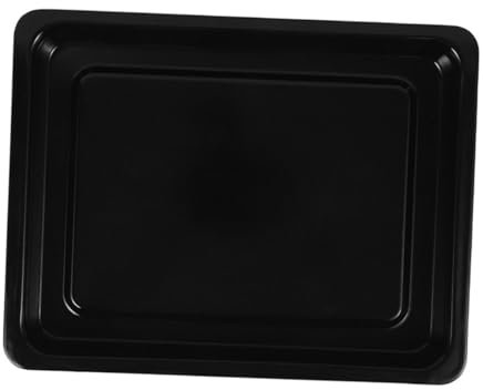 Zerodeko Emaille Backblech Rechteckig l 37,5x27,5x2,5cm Hochtemperaturbeständig Vielseitiges Küchen Backblech Für Partys Und Grillen