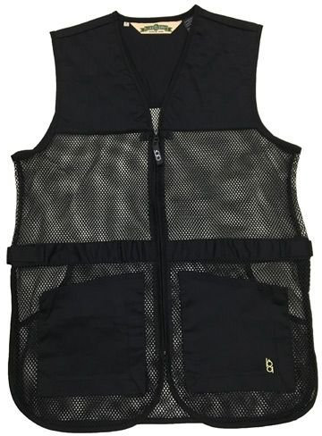 Bob Allen 245M Full Mesh Dual Pad Shooting Vest Blk L