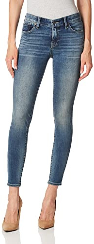 Lucky Brand Women's Mid Rise Ava Skinny Jean, Waterloo, 27