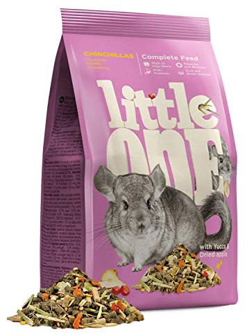 Little One Alleinfutter für Chinchillas | 2,3 kg | Speziell für die Ernährungsanforderungen von Chinchillas | Zur Deckung des Nährstoffbedarfs | Mit wichtigen Eiweißen & Vitaminen