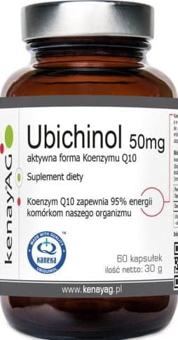 Ubichinolo coenzima Q10 50 mg 60 capsule kenayAG