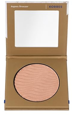 KORRES Aegean Bronzer - Light Shade Bronzingpuder für einen natürlich aussehenden sonnengeküssten Glow, vegan, 7g
