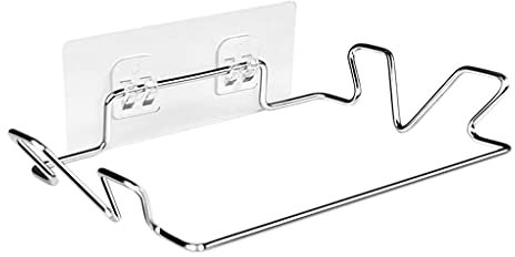 Ldabrye Support mural en acier inoxydable pour sac poubelle à suspendre