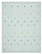 LÄSSIG Babystrickdecke Kuscheldecke Babydecke gestrickt 100% Bio Baumwolle GOTS/Knitted Blanket Dots light mint