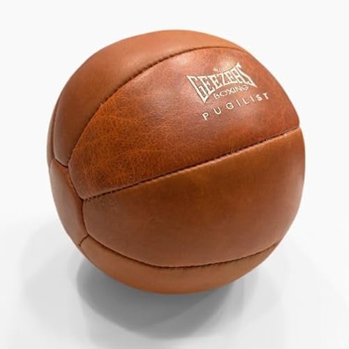 Geezers Pugilist Leather Medicine Ball (5KG)