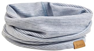 Sterntaler Unisex baby tubhalsduk ränder vinterhalsduk, sammetsblå, normal, Sammetsblå, En Storlek