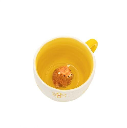 Sass & Belle Surprise Highland Cow Mug