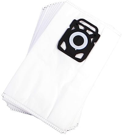 10 bolsas de aspiradora de alta calidad aptas para Nilfisk Elite, King y Extreme Series – 4 capas, resistentes a la humedad – aptas para alérgicos