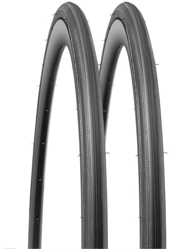 YunSCM 2-PCS 700C - Neumáticos para bicicleta de carreras, 700 x 23 C/23-622, compatible con neumáticos de bicicleta y mangueras 700 x 21C 700 x 22C 700 x 23 C 700 x 25 C