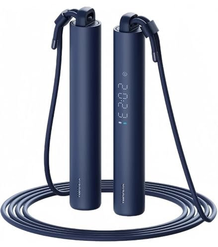 Xiaomi Smart Jump Rope – Präzises Tracking, Kabellos & Kabelgebunden, Smartes Display, Fitness-Analysen, Bluetooth 5.0, USB-C, Leicht & Kompakt