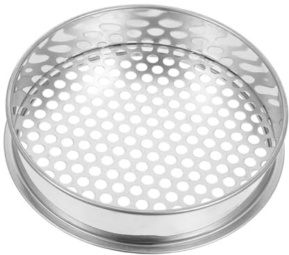 HANABASS Tamiz De Malla para Jardín Tamiz De Tierra Redondo Estándar Adecuado para Tamizar Suelo Jardinería y Limpieza De Humedad