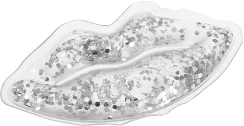 NOLITOY Heiß- Und Kaltkompressen-gel-eisbeutel Lippenmasken Eiskalte Augenpads Augenkühlpads Kühlendes Lippenpad Kalte Gel-augenmaske Kühlende Augenpads Und -pflaster Kühlgel Pvc Silver