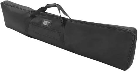 GALPADA Bolsa de Lona Negra para Equipos con Arco y Accesorios Gran Capacidad, Diseño Creativo y Funcional para Uso como Bolso Bandolera o Tote Bag