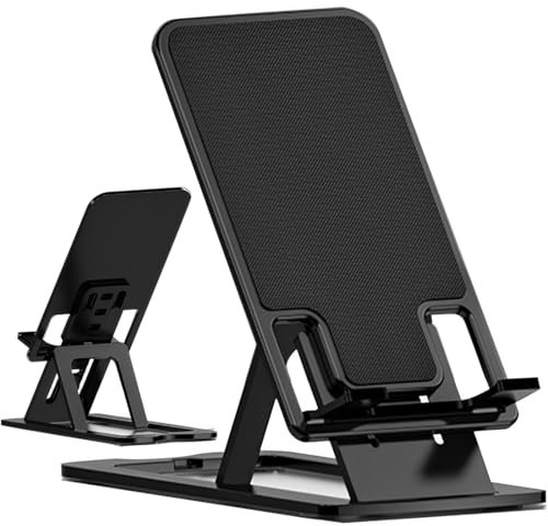 COYUN Supporto Telefono, Porta Cellulare,Universale Regolabile Supporto Dock,Supporto Smartphone Tavolo,Multi-Angolo Stand per Scrivania in ABS per Switch, Cellulare e Tablet