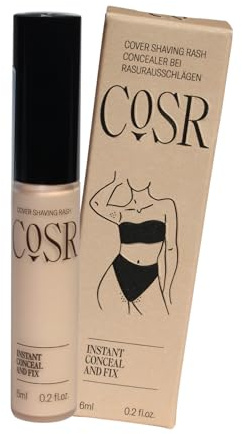 nahiCos Concealer gegen Rasurausschlag, Abdeckstift bei Rasurbrand für Männer & Frauen, wasserfest, langanhaltend, Light, dermatologisch getestet, 6 ml