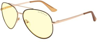 Gunnar Gaming and Computer Eyewear - Pendleton - Blue Light Blocking Glasses - Patented lens - Reduce eye strain & dryness
