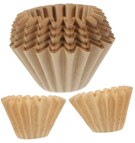 SHOWERORO Filtros De Café De De Fibra De Madera 100 Piezas Desechables Tazas De Para Espresso