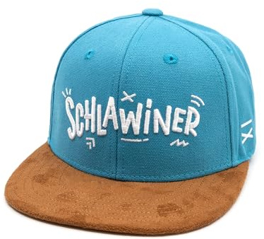 Hand und Feuer Cappellino Snapback per bambini, Azzurro, XL