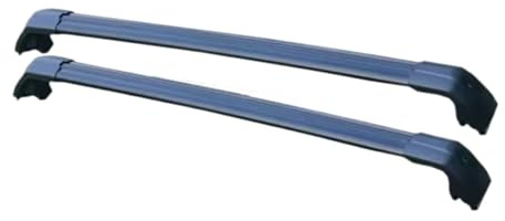 TPSOBRU Rieles Techo Coches para XPeng G9 5 Puertas SUV 2022-2024(rieles RAS) Laterales Aleación Aluminio Barras Transversales Portaequipajes Barras Techo 2 Piezas Delantero Y Baca(C)