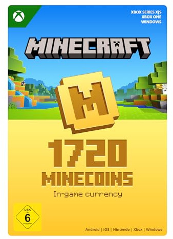 Minecraft: Minecoins Pack: 1720 Coins (Konsole/PC/Mobile)