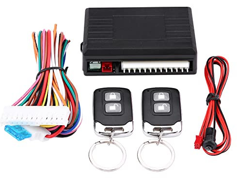 Esenlong Auto Zentralverriegelung, Keyless Entry System Universal, 2x Fernbedienung, Pkw