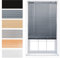 FURNISHED Venetian Blinds Window Venetian Blind Easy Fit PVC Curtains Trimmable Shades for Home Kitchen Windows Treatment Shutters 25mm Slats Complete Child Safe Fittings - Grey 115W x 210L cm