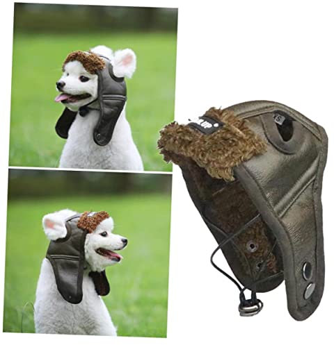 Sosoport Kostü Haustier Hundemütze Winter Fliegermütze für Haustiere Ohr tiermütze Tier kostü Outfit Kleidung Haustierkostü kreativ kreatives Haustierkostü Europäisch und amerikanisch