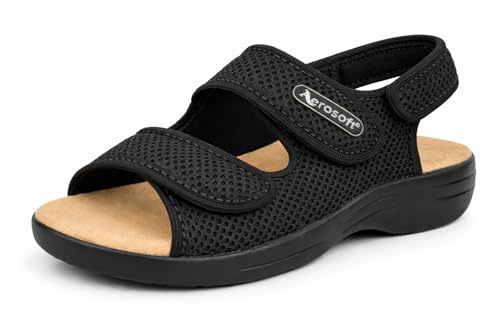 Aerosoft Stretch 18 Rehabilitation Sandals Women Men - Open with Heel Fastening Non-Slip