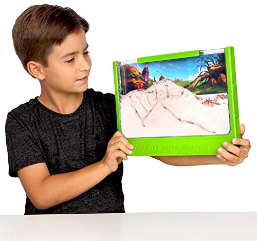 Uncle Milton | Giant Ant Farm | Extra Large Viewing Area with Ant Picnic Scene, Classroom Toy, Classic Kids Educational Toy for Boys and Girls Aged 6+ | Basic Fun 00056