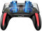 Contrôleur de jeu de téléphone portable à deux ventilateurs de refroidissement, manette de jeu ergonomique pour smartphone avec batterie externe 2500mAh/5000mAh pour téléphones 4.7-6.5inch(5000 mAh)