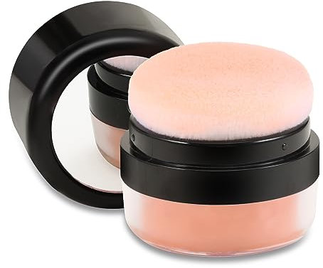 Apooliy Blush mat en poudre, Fard à joues à coussin d'air hautement pigmenté, Poudre fine douce et poudre libre blush naturel avec houppette champignon et miroir