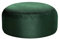 DreamRoots Pouf Hocker Roller 70x70x40cm - Samt Hocker - Sitzkissen Rund - Hocker Wohnzimmer - Fußhocker Für Sessel - Hocker Sofa - Sitz Poof - Fußablage Hocker - Sessel Hocker - Hocker Rund